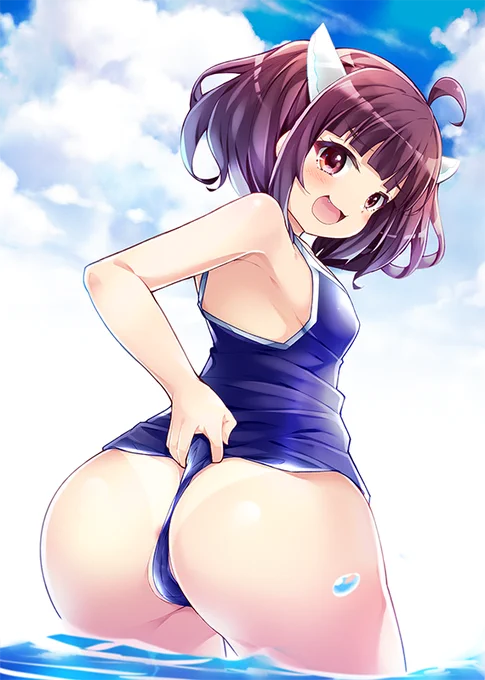 スク水きりたん #東北きりたん 
