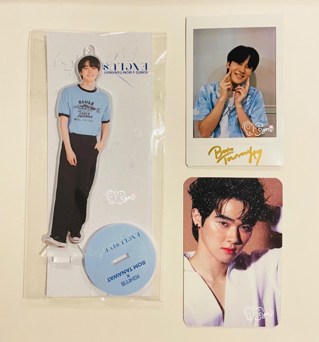 _hyukningg's tweet photo. 💐🤲🏻 ส่งต่อของสะสมพี่บอมค่ะ✨
- โพลารอยด์+ลายเซ็นสดงาน Allie 420฿
- Gold Card ใบละ 150฿
- สแตนดี้อิ้กไน้ท์ 150฿
- โปสการ์ด Final EP. พี่จะตีนะเนย + ลายเซ็นสดต้าบอม 290฿
ส่งฟรีทุกชิ้น✨สนใจก๊อกๆเดมมาได้เล้ยย💟
#ตลาดนัดวัดพลุ #IgnitexBommu #bommu #ALLIEXBOMMU #ชาวมุ #ต้าบอม https://t.co/LVI27ud5QG