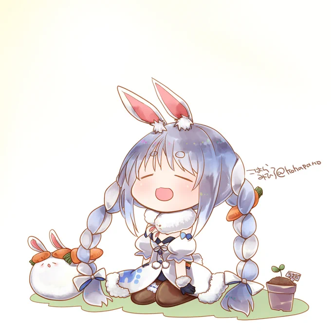 #これでフォロワーさん増えました圧倒的に光合成ぺこちゃん 