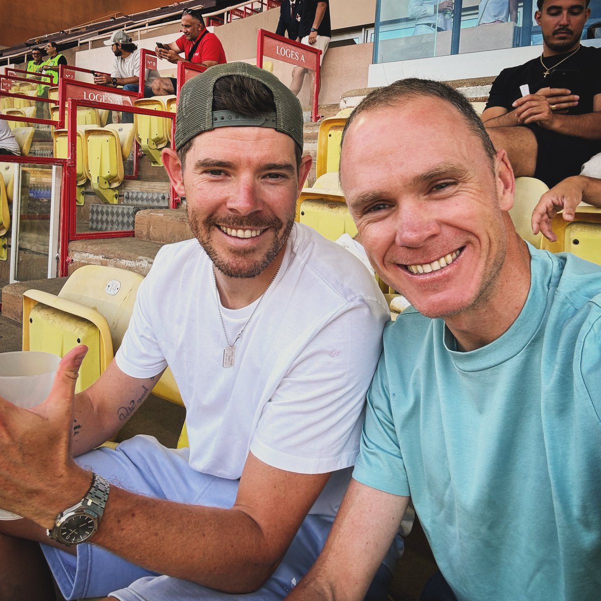 Chris Froome tweet media