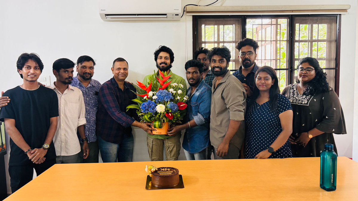 thespcinemas's tweet photo. Spcinemas team celebrating our hero’s @iamharishkalyan  birthday 
#Diesel
#HBDHarishKalya
@AthulyaOfficial @shan_dir @devarajulu29 @ThirdEye_Films @thespcinemas @vinayRai1809 @msprabhuDop @dhibuofficial @Sanlokesh @Richardmnathan @silvastunt @thilak_ramesh #Rembon @Udaykumar_Mix https://t.co/Bczc7xC3Rn