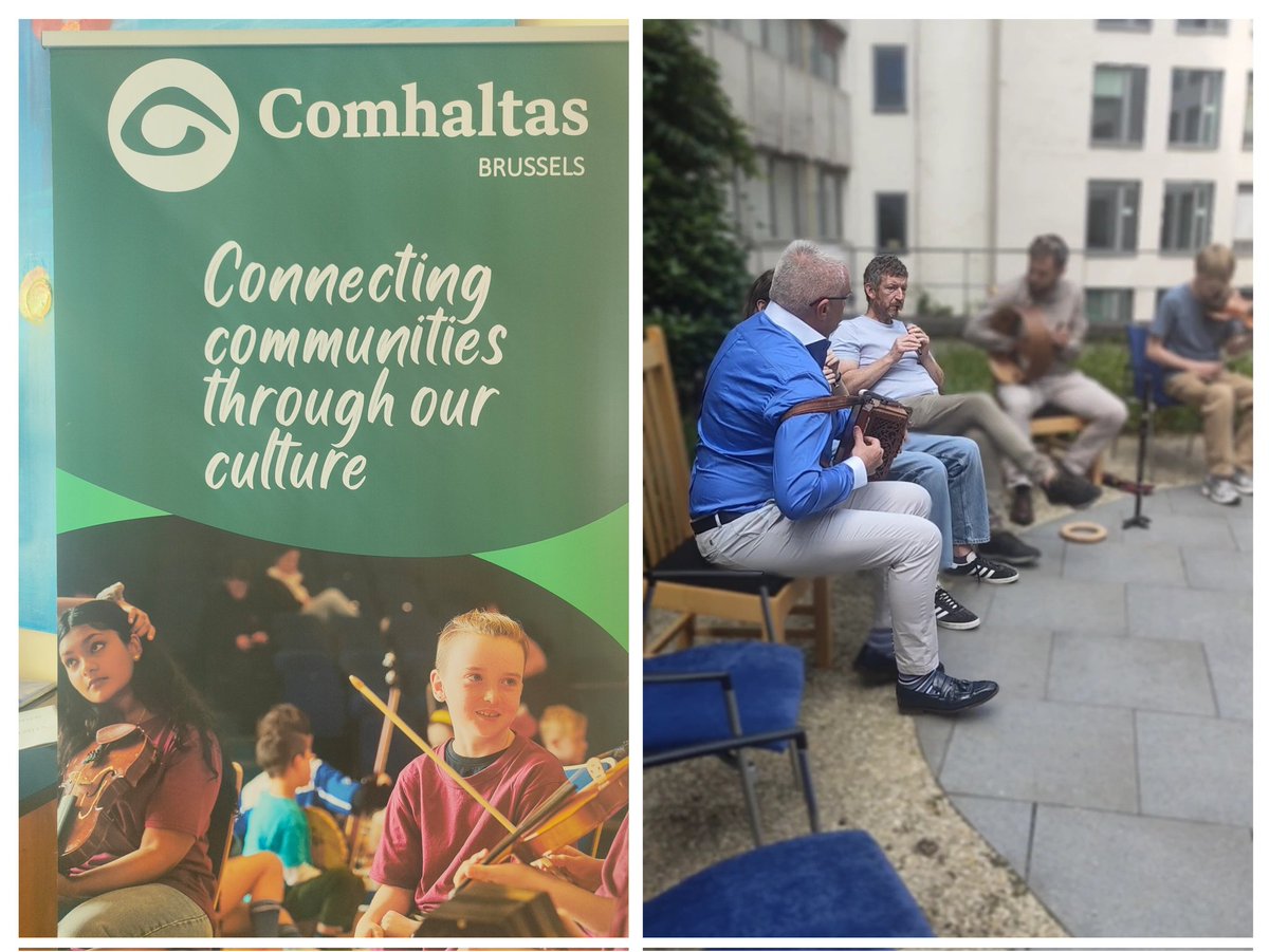 Irish intangible cultural heritage - wonderful launch of Comhaltas branch in Brussels. Music, language, song &amp; dance #culturematters #EuropeForCulture #intangibleheritage #intangibleculturalheritage #CCE #comhaltas #music #irishmusic #irishembassybrussels #MusicMovesEurope