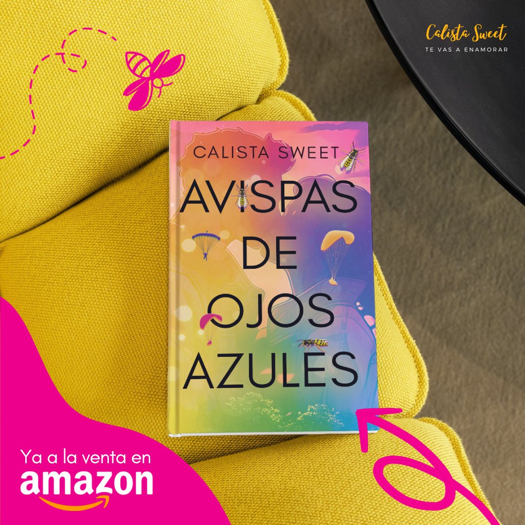 CALISTASWEET8's tweet photo. El amor no tiene color ni reglas ni fronteras
Avispas de ojos azules🌈🪂
#loveislove #historiasbonitas
#Orgullo2024 #OrgulloLGTBI #Orgullo #calistasweet #books https://t.co/x0lQTsEgsP