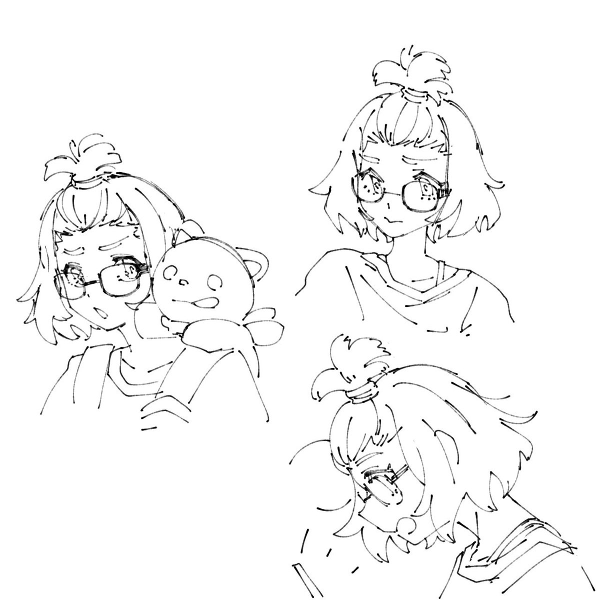 前描いた銘ちゃん 