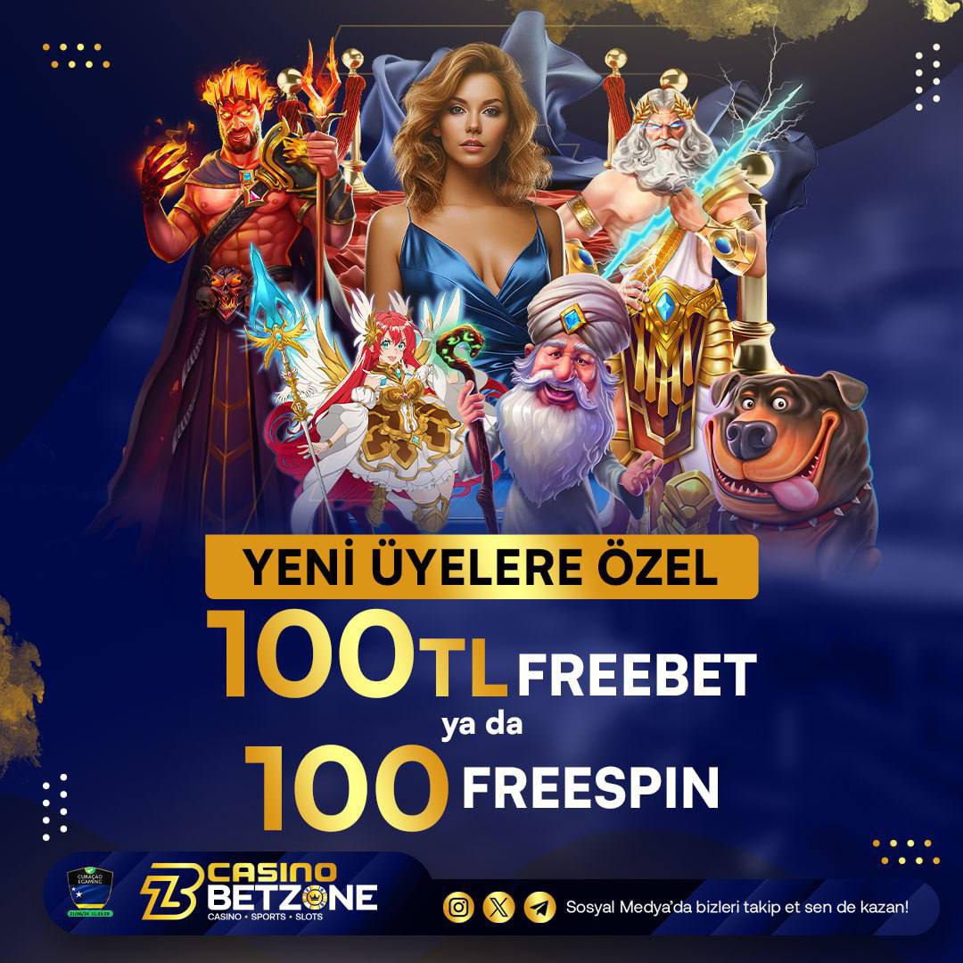 CBetzoneSocial's tweet photo. 💎#CasinoBetzone'da üye olan herkese 💎

👍 1️⃣0️⃣0️⃣  FREESPİN     
👍  1️⃣0️⃣0️⃣ FREEBET

🎧 Haydi durma sende üye ol deneme bonusunu kap !

👇 https://t.co/GFL1T0I3kI https://t.co/CsULjgH0Fa