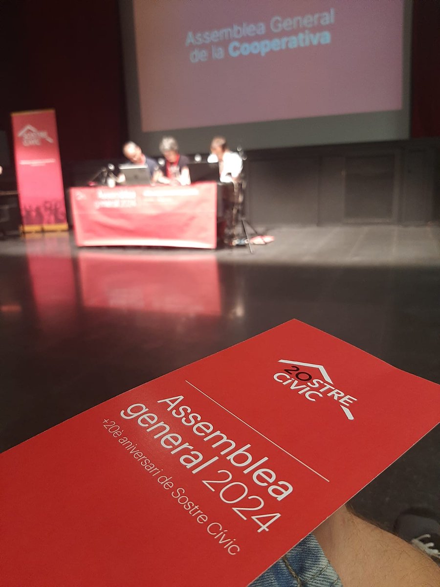 Avui participem de l assemblea general de 2024 sostre civic
#cessiodus #vivendacooperativa #cohabitatge #cooperativa #coliving #habitatgecooperatiu #santaperpetuademogoda