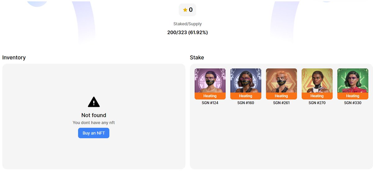 🩷Starkguardianlarınızı stake ettiyseniz eğer $STRK ödüllerinizi claim etmeyi unutmayın. 

Ben stake etmeyı unutmustum o yuzden ödül alamadım ama simdi season2 için stake ettim. 

Stake icin: starkguardians.com/staking
Claim icin: starkguardians.com --- Claim your rewards kısmı