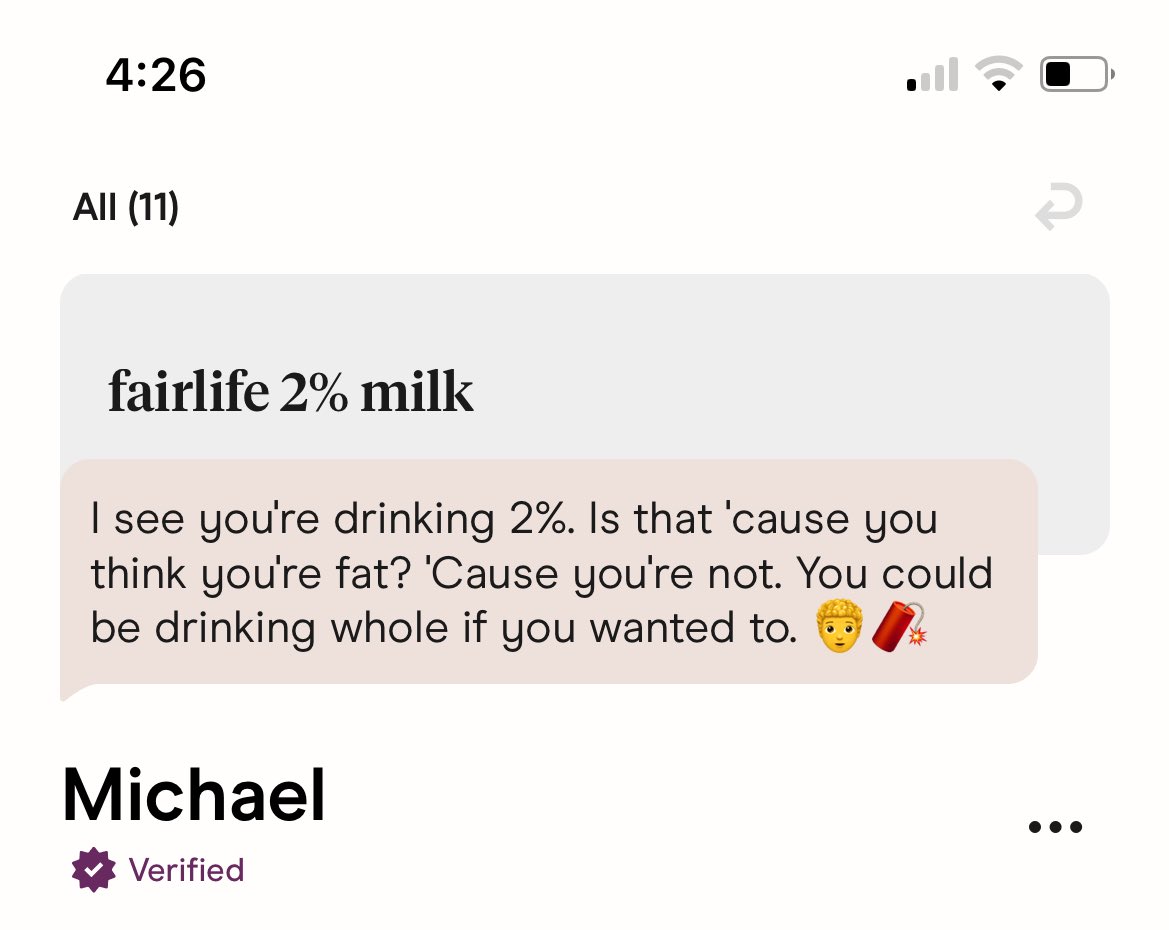 welcome to my hinge breaking point 
okay I’m really done this time