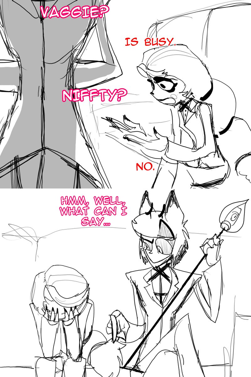 komoop7's tweet photo. "Charlie's Problem"
Sorry for the bad English, I was translating through a translator🙏
Part 1/2
#hazbinhotel #hazbinhotelcomic #hazbinhotelcharlie #hazbinhotelalastor #alastor #charlie https://t.co/1dTBwtHrsS