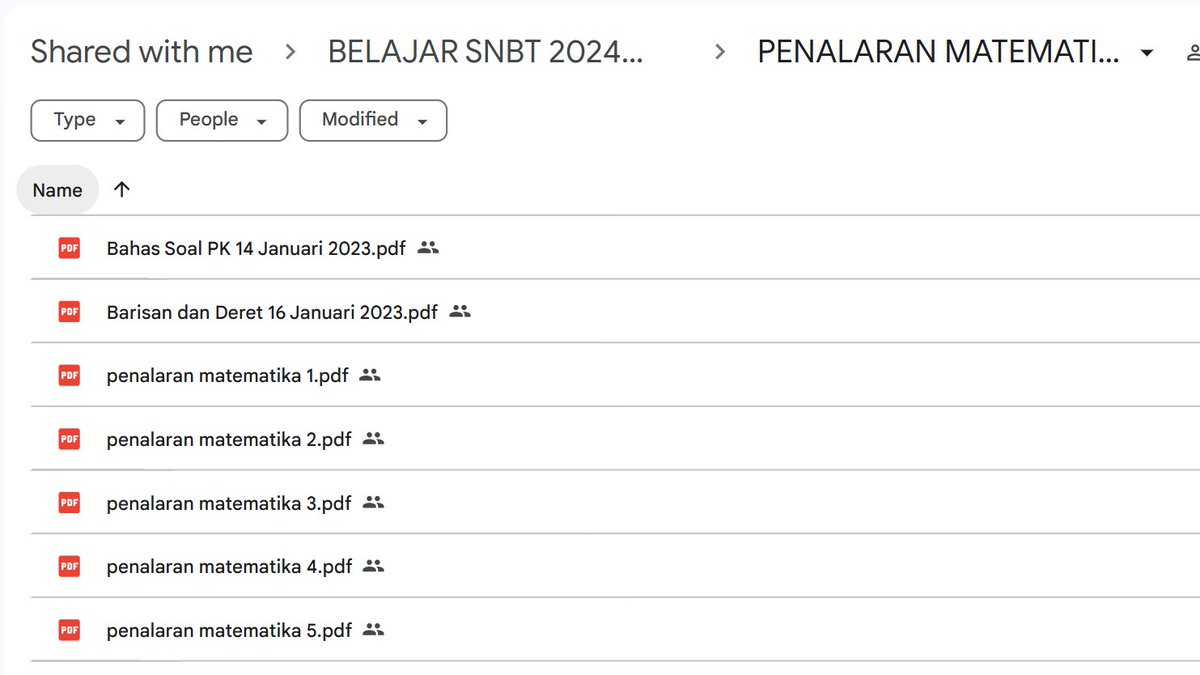Gaes gaes, akt 23 24 25 26 27 28 29 sampe angkatan 35 boleh, gue niatnya mau bagi2 file UTBK semua subtes mulai dari latsol, kumpulan materi TO, materi, catatan, dll sampe UTBK 2025🤩

Jangan lupa follow akun gue, biar dapet file lainnya🤩
GAS FOLLOW‼️

drive.google.com/drive/folders/…