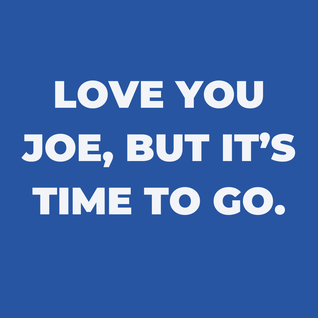 thoughtfultonic's tweet photo. Hey, @DNC: This isn't "panic" — it's reality. We begged you to act long ago, you didn't listen. You broke this, you fix this. I can't vote Trump, and I won't vote Biden. Either vote is a dereliction of duty. If others agree, say so in the comments. @DNC the time is up. https://t.co/MekikAk9P8