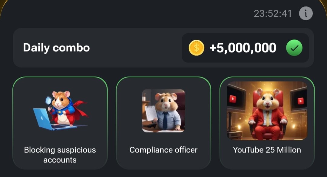shennana_rina's tweet photo. 🎉Daily Combo For Today Hamster Kombat
Date : June 29
#HAMSTERKOMBAT #memefi
#pixelverse #Blum #notcoin #gemz #combodaily
Group Update to day :
https://t.co/2FWDbLJqwI https://t.co/mR11at6jDQ