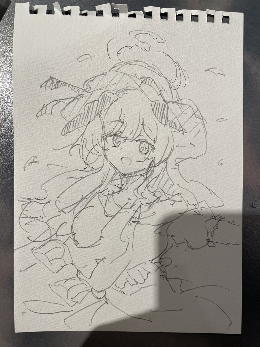 みんなと喋りながら色々描いてた 