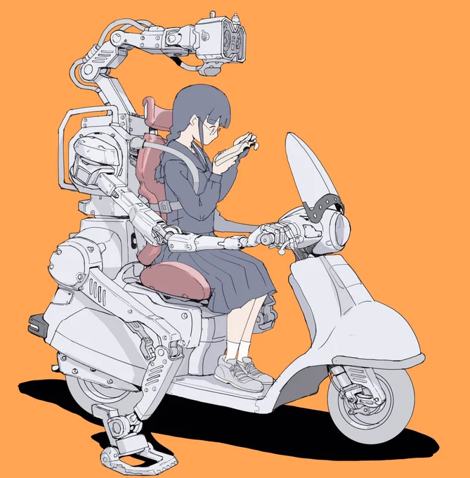 これが本当のオートなバイク #TLに深刻な多脚メカ不足 