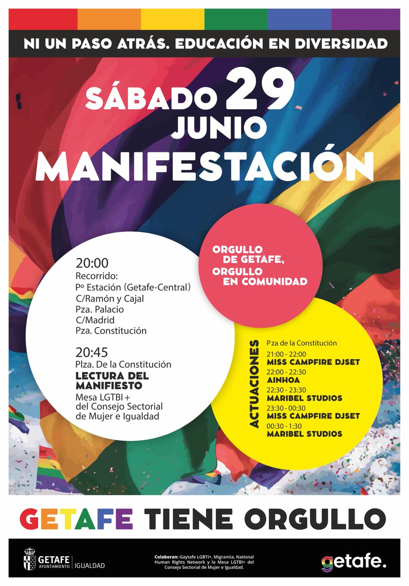 Esta noche un grupo de nazis han atacado a cuatro compañeres con gritos fascistas y LGTBIQfóbicos. 

Llamamos a todo el pueblo de Getafe a organizarse y a ir a la manifestación de esta tarde a las 20h

Por un Getafe de todas, todos y todes.

Comunicado conjunto con el <a href="/PCEGetafe/">PCE Getafe</a>