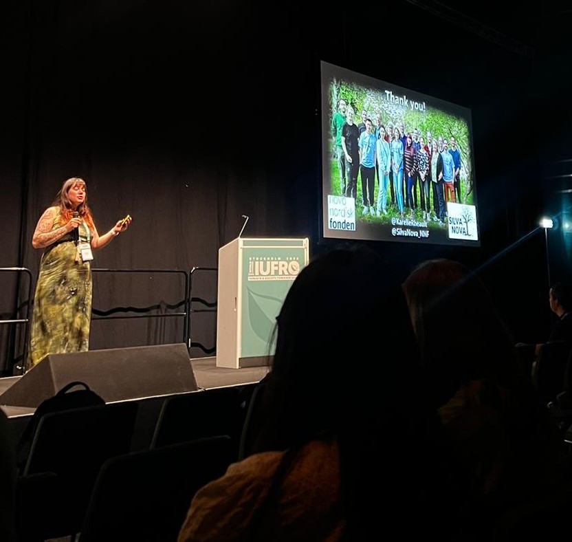 Karelle Rheault (@karellerheault) on Twitter photo Did you miss my talk at #IUFRO2024?
Follow me and <a href="/SilvaNova_NNF/">Silva Nova</a> to stay up to date with our research on soil development in new forests! 🌾🌳🦠 Did you miss my talk at #IUFRO2024?
Follow me and <a href="/SilvaNova_NNF/">Silva Nova</a> to stay up to date with our research on soil development in new forests! 🌾🌳🦠