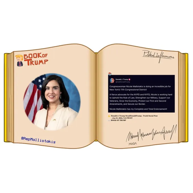 KAMLAonWB3's tweet photo. Shilling the next big thing! 🚀 Check out the BOOK OF TRUMP: Authentic Images and Media, Museum-Quality Artifacts. Celebrating our MAGA movement to save the nation, $BOT Early supporters are in for a monumental journey! 🇺🇸📚 #MAGA #TRUMP #BookOfTrump #bothnewyear 
@IGGYAZALEA @lilpump @beeple
https://t.co/tcMZt0uJLS