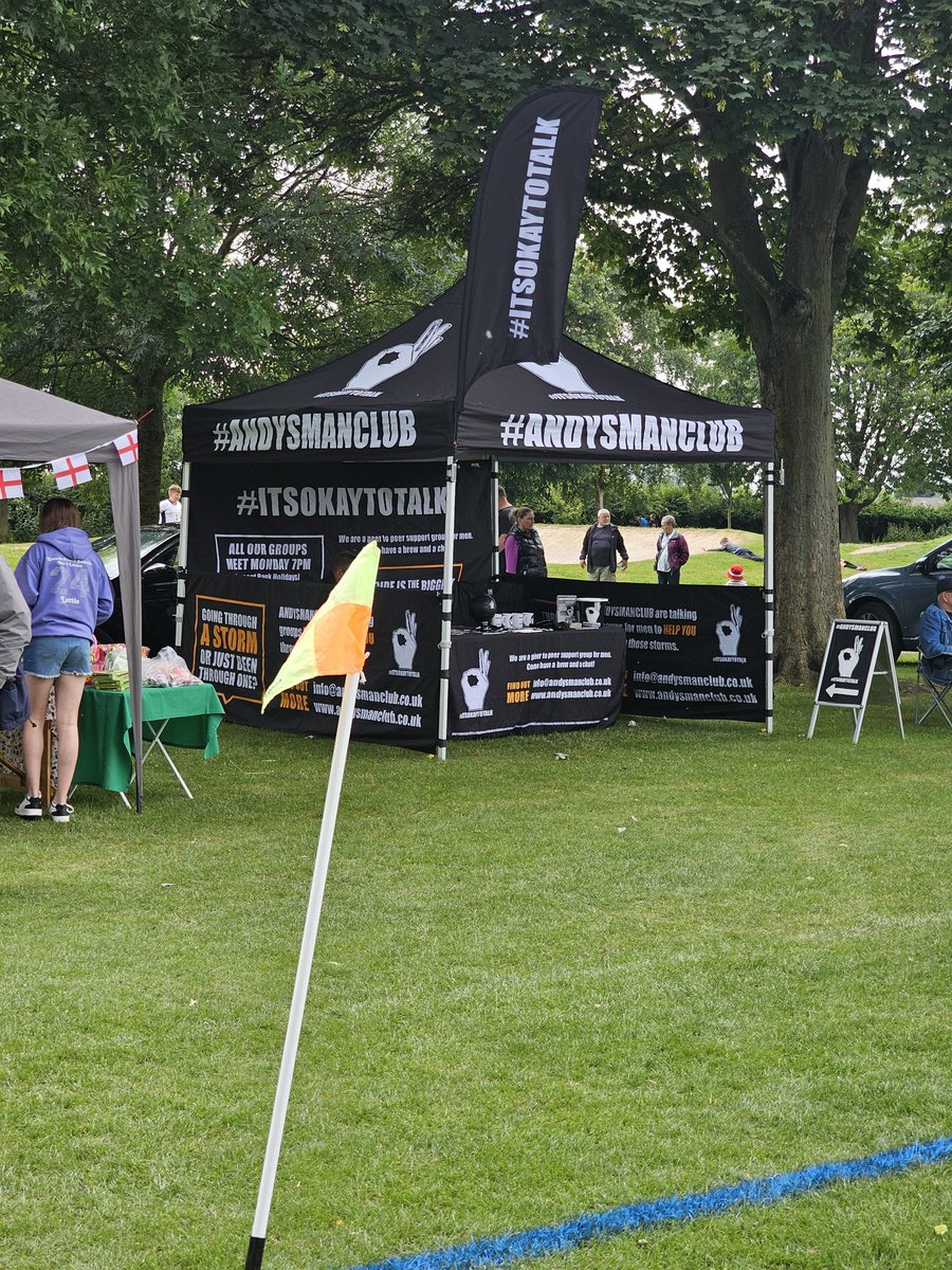 Lisa Elder (@lisaeldernhs) on Twitter photo Lovely start to the weekend at my daughters football tournament. Love to see <a href="/andysmanclubuk/">#ANDYSMANCLUB</a> standing raising
the profile and much needed awareness of mens mental health.
#MensMentalHealth #MentalHealthMatters #ANDYSMANCLUB Lovely start to the weekend at my daughters football tournament. Love to see <a href="/andysmanclubuk/">#ANDYSMANCLUB</a> standing raising
the profile and much needed awareness of mens mental health.
#MensMentalHealth #MentalHealthMatters #ANDYSMANCLUB