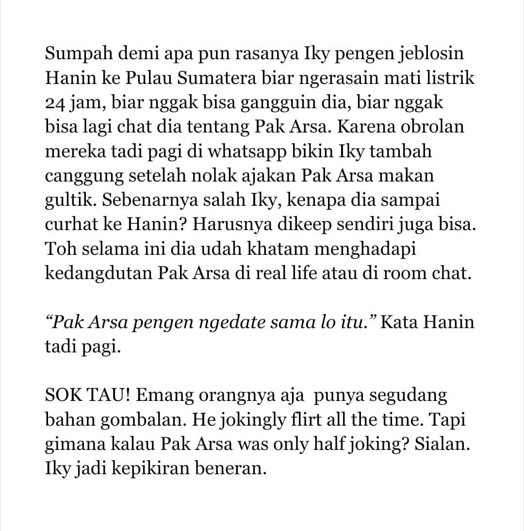 annanaaaa_NM's tweet photo. Nomin three tweets AU (arsaiky)

(Lanjutan part 8) perkara gultik belum berakhir 😂 https://t.co/VXmF66Jnki
