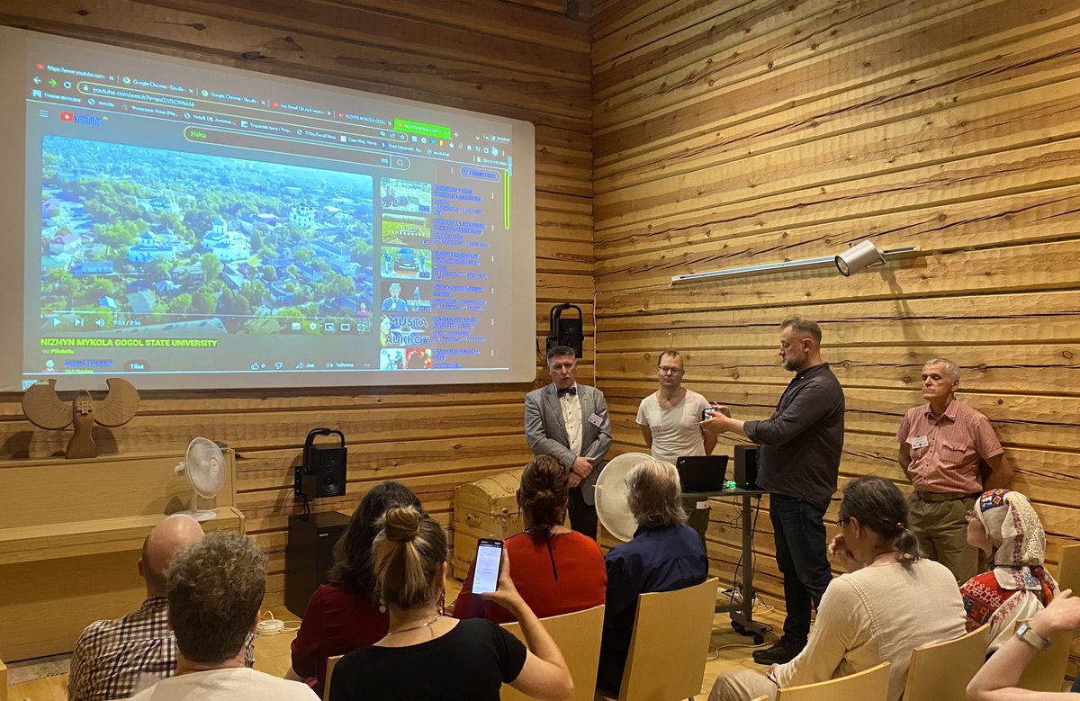 Narva 🇪🇪 and Nizhyn 🇺🇦 presenting their candidacies to the audience. Guests and jury alike can ask any clarifying questions. 

The winner will be announced shortly. 
Stay tuned!