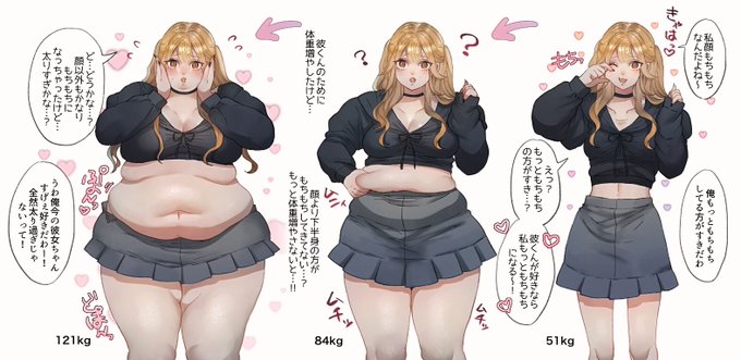 顔以外ももちもちになっちゃった子 