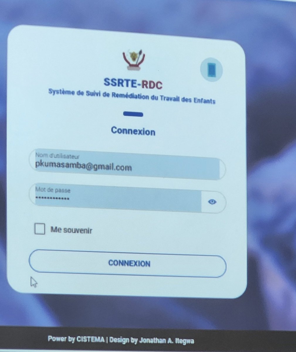 CISTEMA4's tweet photo. 4/4Arrivé au stade final du développement et Pilotage du SSRTE, le projet COTECCO financé par USDOL, salue l' effort fourni par le gouvernement congolais et l'invite à mettre en œuvre les stratégies identifiées dans la SNS-LTEMA révisées en octobre 2023. https://t.co/tYOdV7wHrW