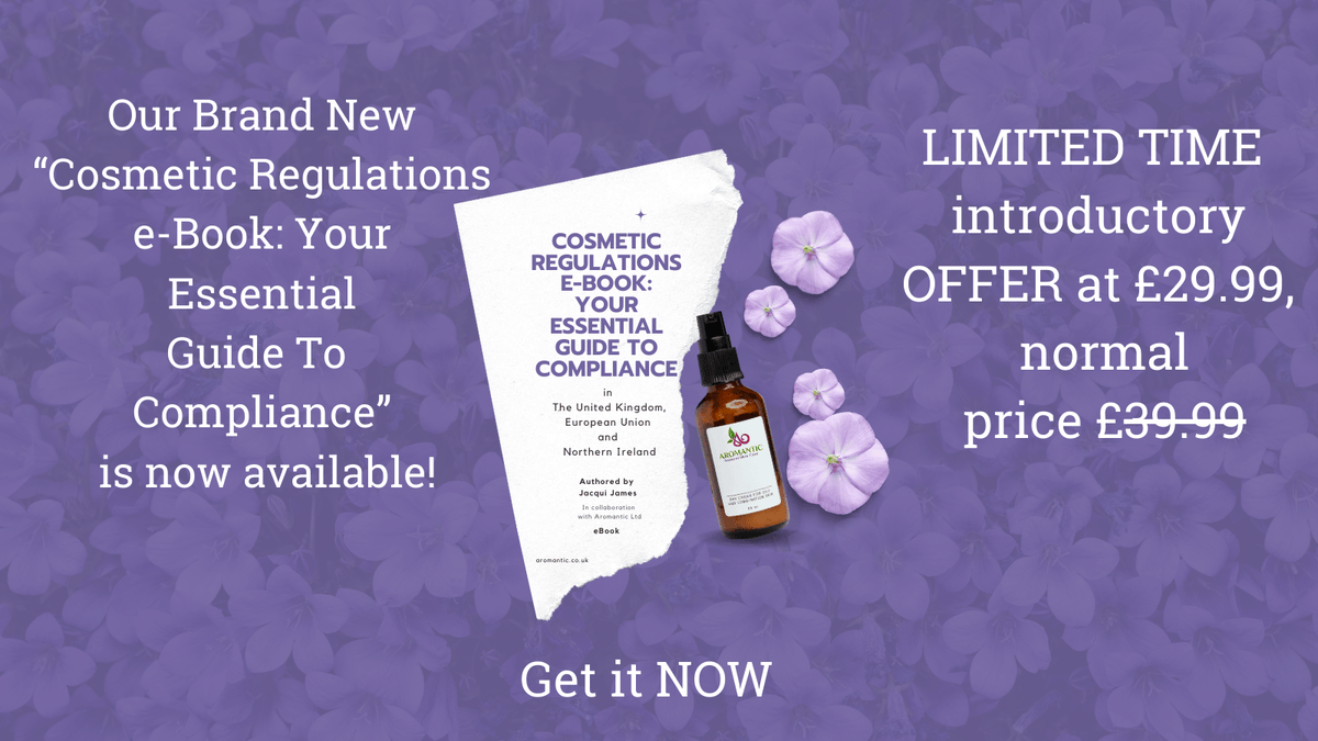 AromanticLtd's tweet photo. 🚀 New e-Book Alert!

Cosmetic Regulations e-Book: Your Essential Guide to Compliance is here! 📘✨

Navigate UK, EU, and Northern Ireland regulations with ease. Packed w/ insights &amp; tools to save time &amp; money.

🌟 Limited Time Offer: £29.99 (Reg. £39.99)

https://t.co/tOS1i7EZ23 https://t.co/4R7iGDTA8o