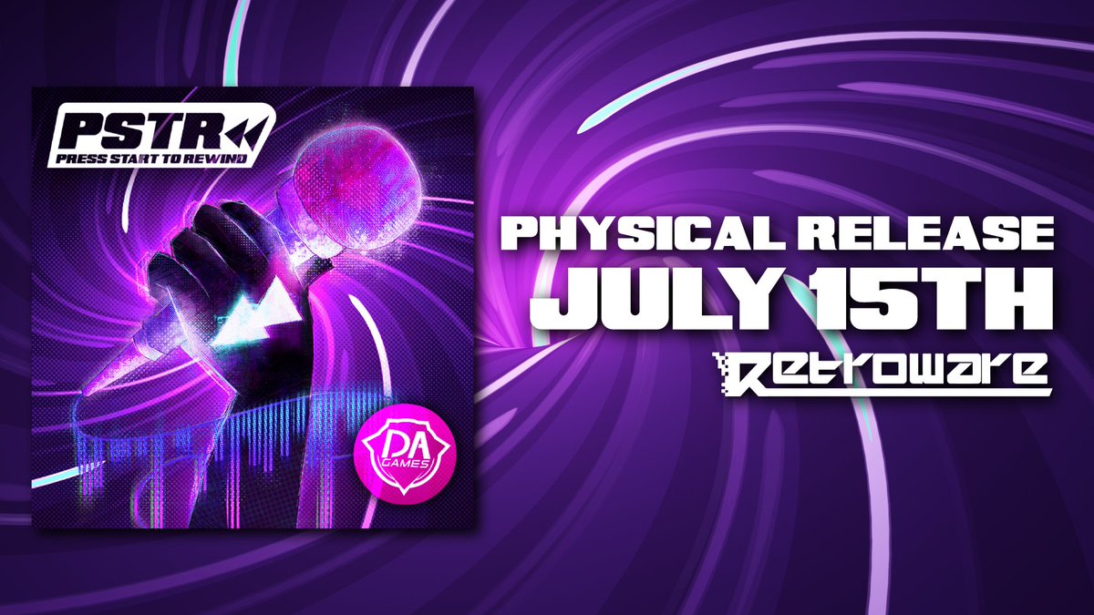 DAGamesOfficial's tweet photo. Brand new Greatest Hits album “Press Start To Rewind” physically releases July 15th! More information at https://t.co/c5zx9TybwM https://t.co/O7xKvMU5b1