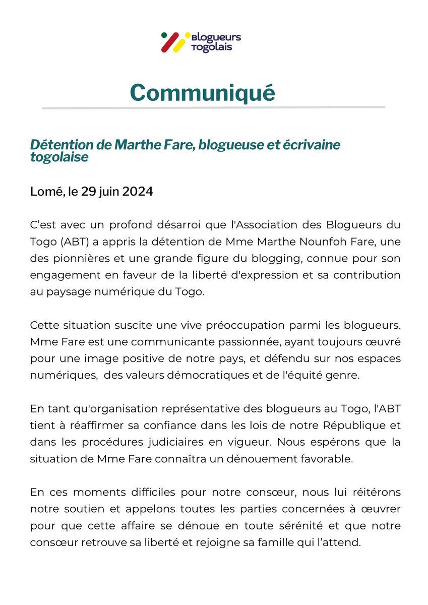 Blog228's tweet photo. #Communiqué
#Blog228 https://t.co/JrAvq5mchW