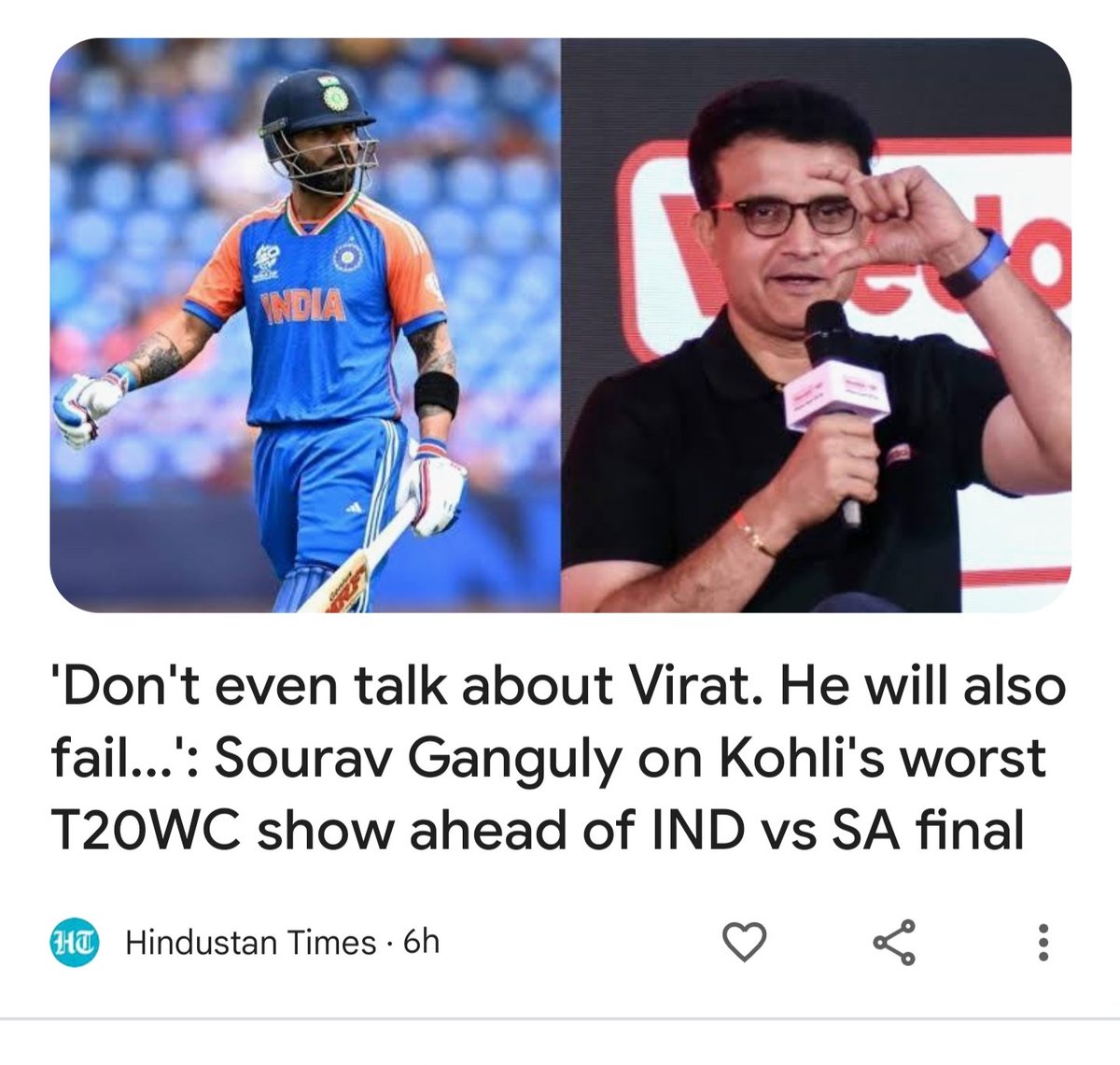 VedangV's tweet photo. Look at this pathetic click bait of a headline by @HindustanTimes
What's stitched together for a headline v/s what was actually said. Media stoops lower each time. https://t.co/AVupUxpkoM
