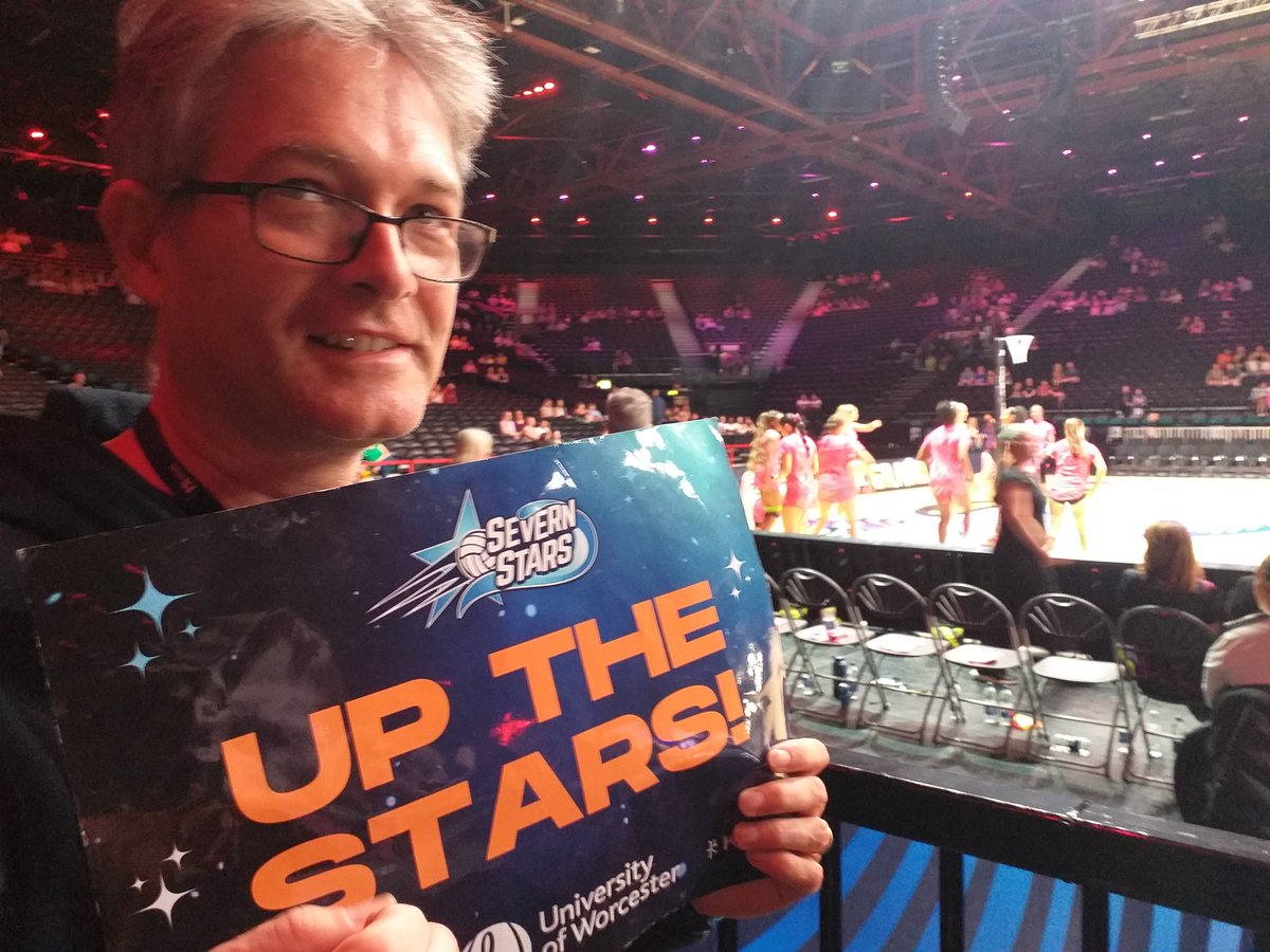 All ready for NSL Finals day - all set for <a href="/SevernStars/">Severn Stars NSL</a> 3rd place play off match v London Pulse - really close to the action too. #GoStars #UpTheStars #NSL2024