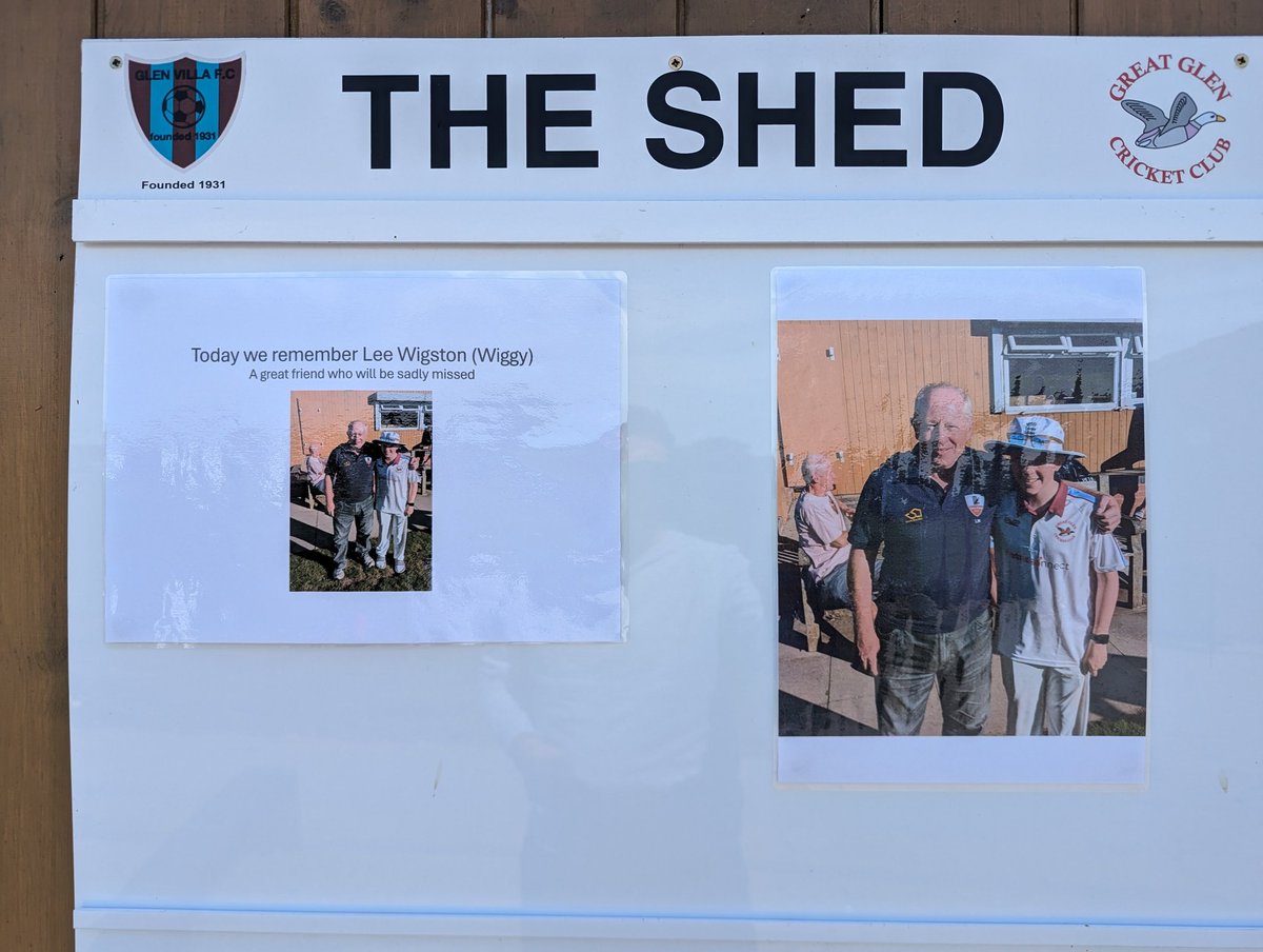 Both teams in action today, however our thoughts are with the family of Lee Wigston, and with his family. Wiggy was a long standing member of the club who was loved by all (except maybe umpires and his own captains)