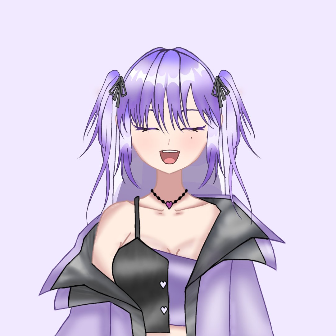 LReishika's tweet photo. L2d:@LysheriaReishika 
Vtuber:@AireiaRamiura
.
.
.
.
— hastag
#commissionL2d #CommissionArt #AireiaRaimiura #painting #pngtuber #Vtuber https://t.co/KJEzu35i6Y