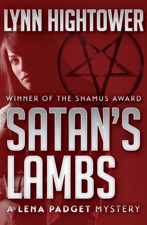 lynnshightower's tweet photo. SHAMUS AWARD-WINNING MYSTERY -- SATAN'S LAMBS. EBOOK SALE $1.99 THROUGH JULY 5

Lena Padget  is not a six three, strapping beefcake.
That's not going to slow her down when she takes on a satanic cult that practices human sacrifice.
https://t.co/zHPhBNtrYj https://t.co/w8cU16AO3D