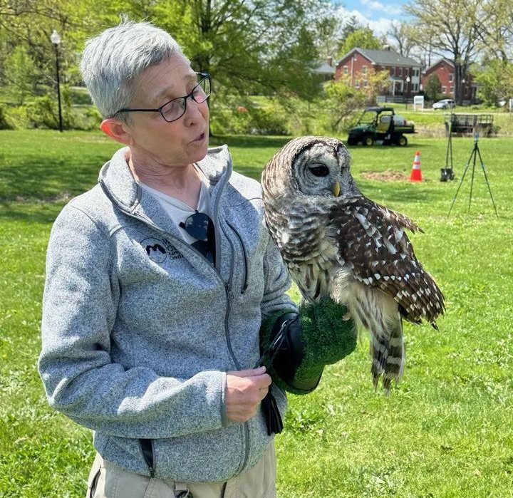 thomas_rowanIV's tweet photo. Luna the Barred Owl! https://t.co/lMk8wZvf8p