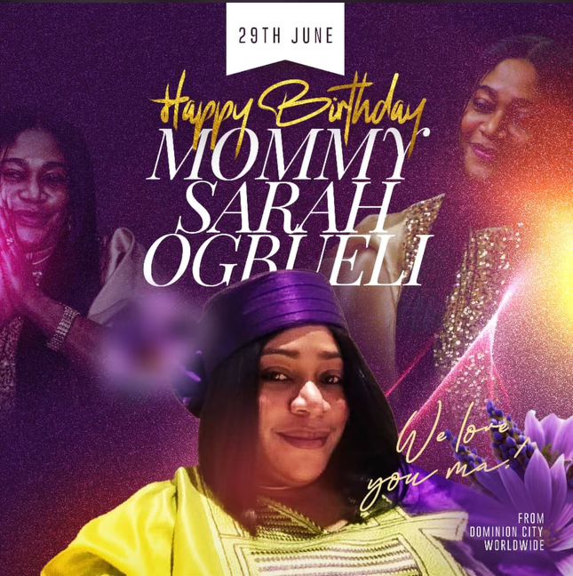 dcluton's tweet photo. Happy birthday Mummy Sarah Ogbueli 

We love you so much, Dominion City Luton celebrates you Ma ❤️

#DominionCity #dominioncityluton #happybirthday #pastordavidogbueli #mummysarahogbueli https://t.co/Zil4Z3mIZf