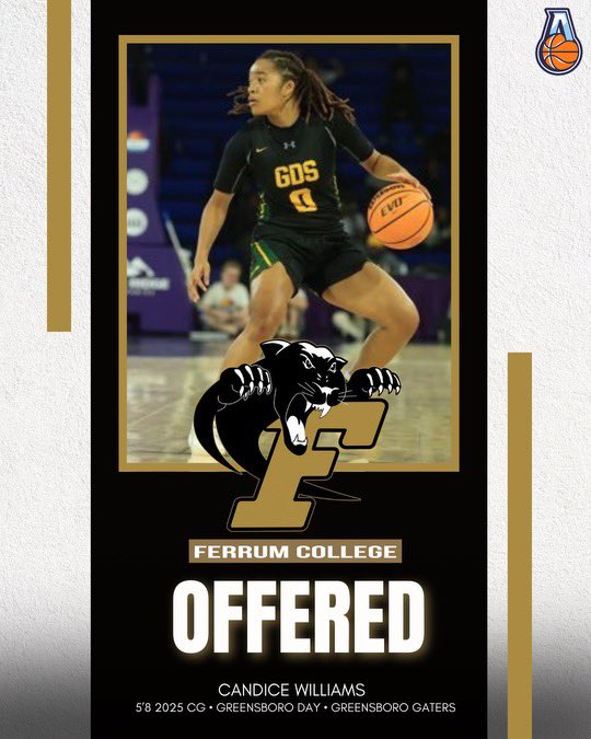 Candice Williams (@candice_2xx) on Twitter photo Thankful to receive a d2 offer from Ferrum College! <a href="/BryanHarvey1/">Bryan Harvey</a>
<a href="/reggiedillard14/">reggie dillard14</a> <a href="/Assist_U_/">AssistU Recruiting</a> <a href="/LadyGatersBB/">Lady Gaters</a> Thankful to receive a d2 offer from Ferrum College! <a href="/BryanHarvey1/">Bryan Harvey</a>
<a href="/reggiedillard14/">reggie dillard14</a> <a href="/Assist_U_/">AssistU Recruiting</a> <a href="/LadyGatersBB/">Lady Gaters</a>