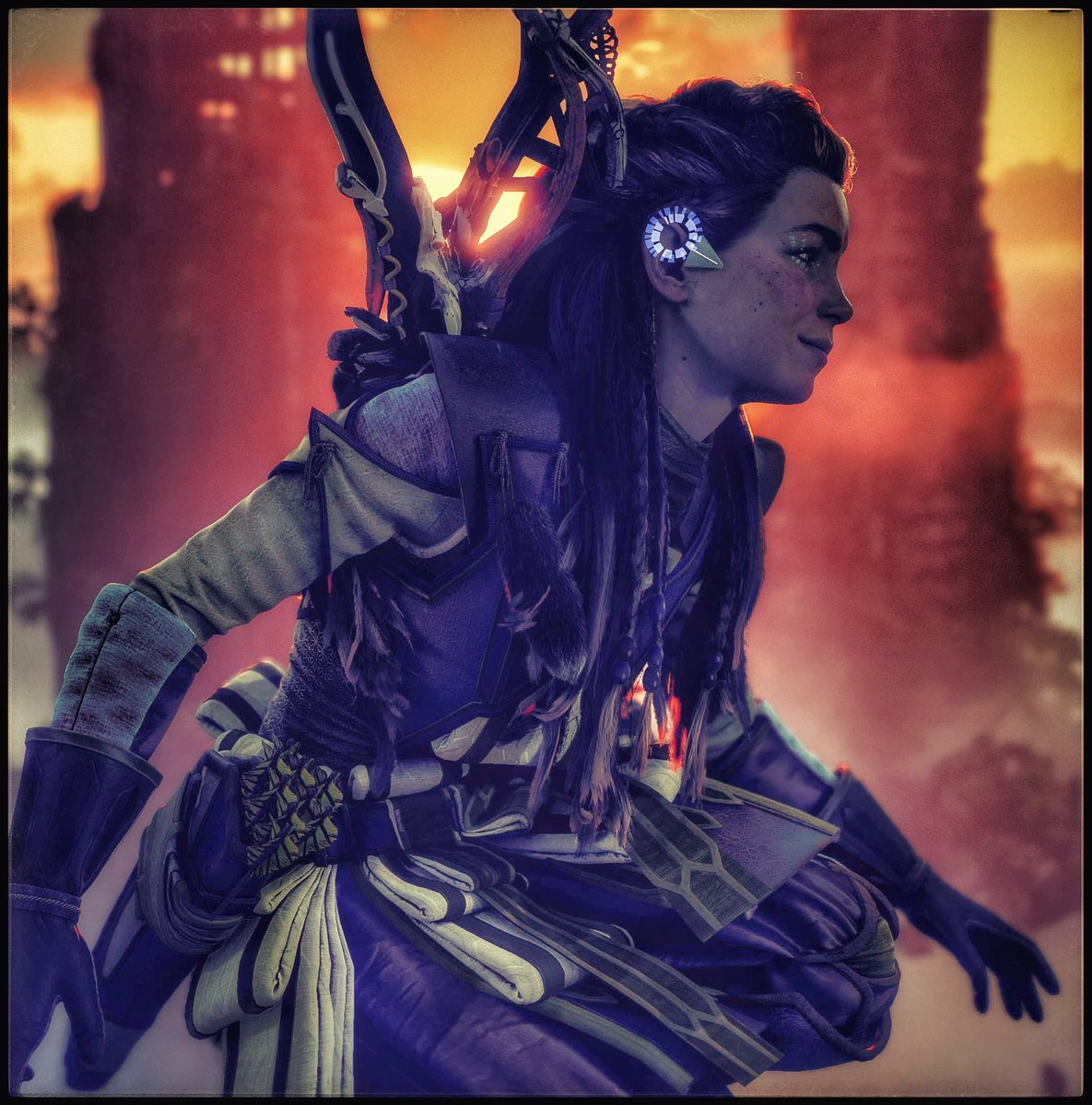mylasky95's tweet photo. „With the Heart of a Dragon and the courage of a true Warrior.“ 🐲📷 _
•🎮 Horizon Forbidden West_
•📷 Captured on PS5
•🪪All Rights to @Guerrilla
@playstation
#beyondthehorizon #sony #playstation #virtualphotography #gamingcharacters #horizonforbiddenwest #aloy https://t.co/YWsAprvalb