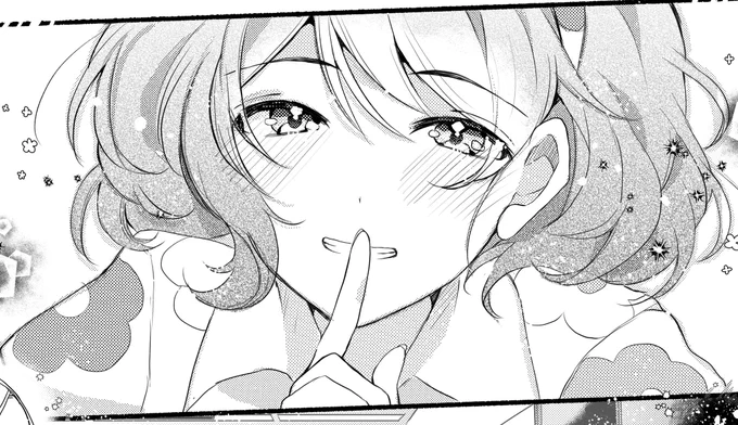 前に描いたこのガチ恋蓮実ちゃん可愛く描けてお気に入り 