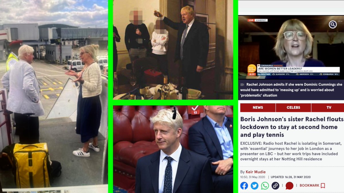 Meet the Johnsons

Stanley Johnson: When a flight from Malaga was diverted to London Gatwick, to refuel before heading to Heathrow, he objected, and hundreds of passengers were forced to disembarked at Heathrow and not at the intended destination, Gatwick

Jo Johnson: He objected