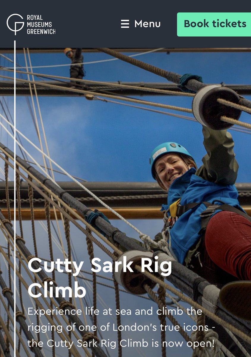 MaryjaneFurniss's tweet photo. So lovely twitter friends I'm booked to climb Cutty Sark rigging on Oct 25! 😱 Will you please help give me courage &amp; strength to complete this challenge to raise £s to build our new @OvergateHospice 
https://t.co/Yvn4Dyy2QT https://t.co/vmscvjXfr6