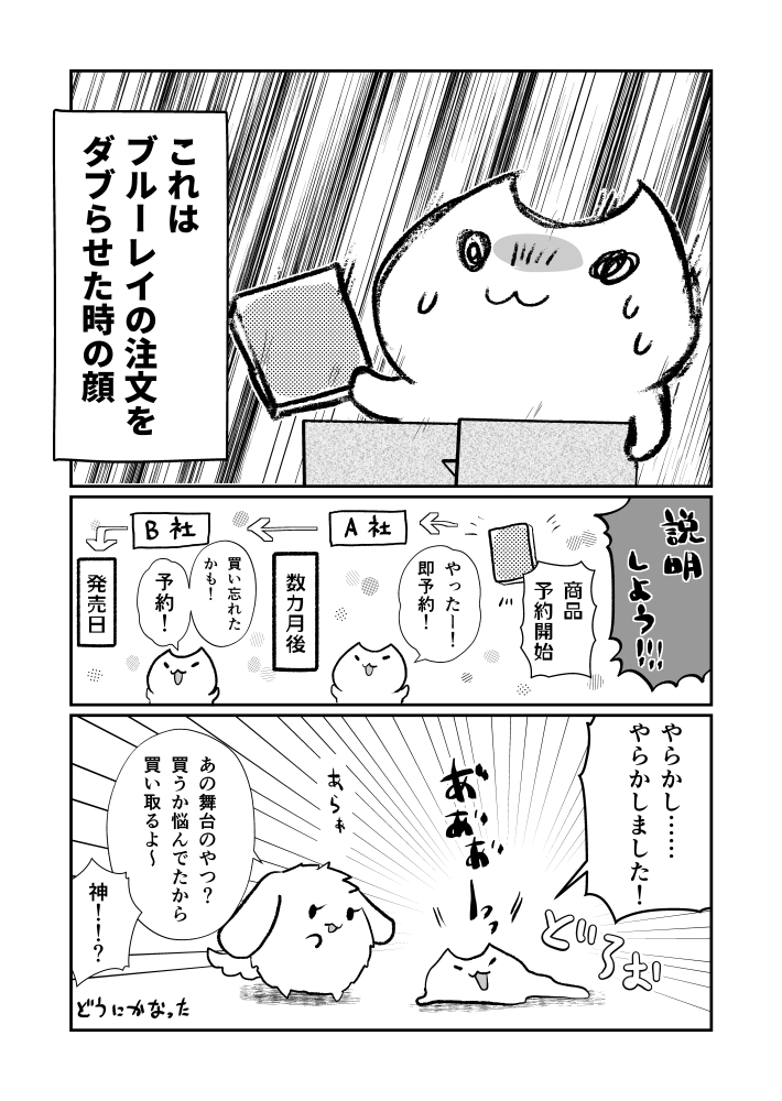 これは最近の大ドジ