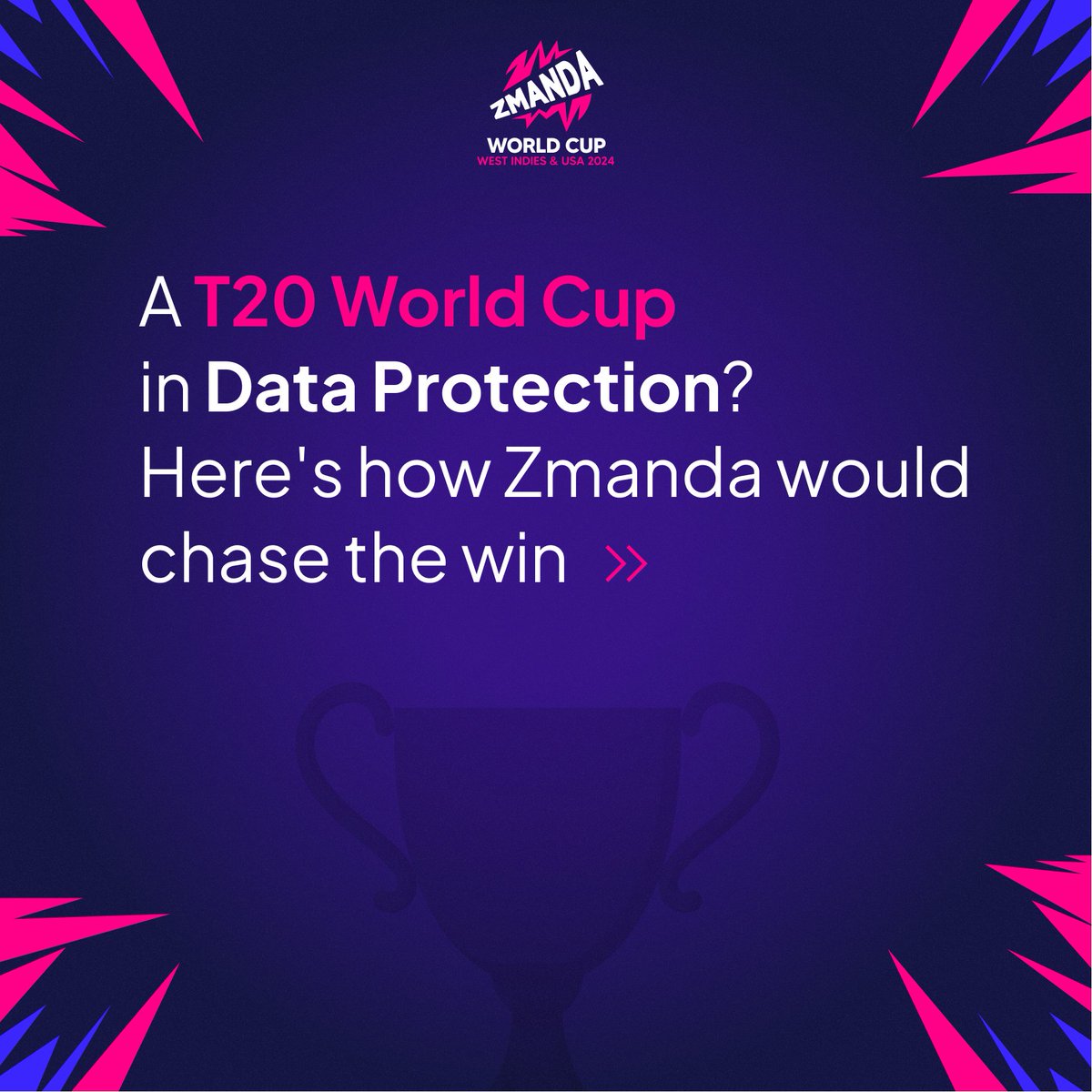 zmanda's tweet photo. Cricket and data security have a lot in common.  

Curious how Zmanda clinches the data protection win for all its customers every time? 

Swipe to apply cricket tactics for IT defenses.

#T20WorldCup #DataSecurity #Cricket #T20 #indvssa https://t.co/qaQTBYiM6s