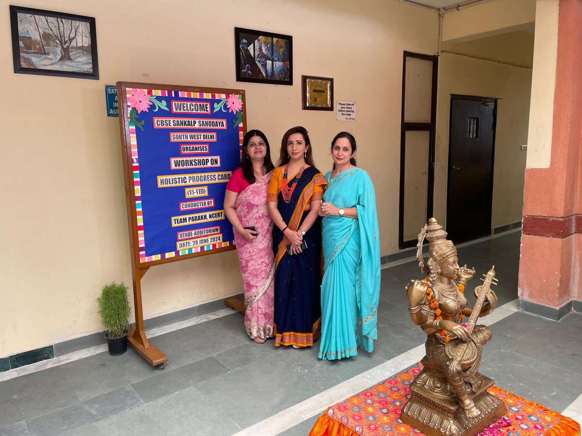 ShandilyaPooja's tweet image. Enlightening session on #HolisticProgressCard that proposes the use of integrated pedagogy to understand the developmental stages of students.Grateful to @ashokkp @y_sanjay @pntduggal for the wonderful opportunity. @anupmauppal7 @Vandana_Dua_ @ncert #Parakh @sdg4all