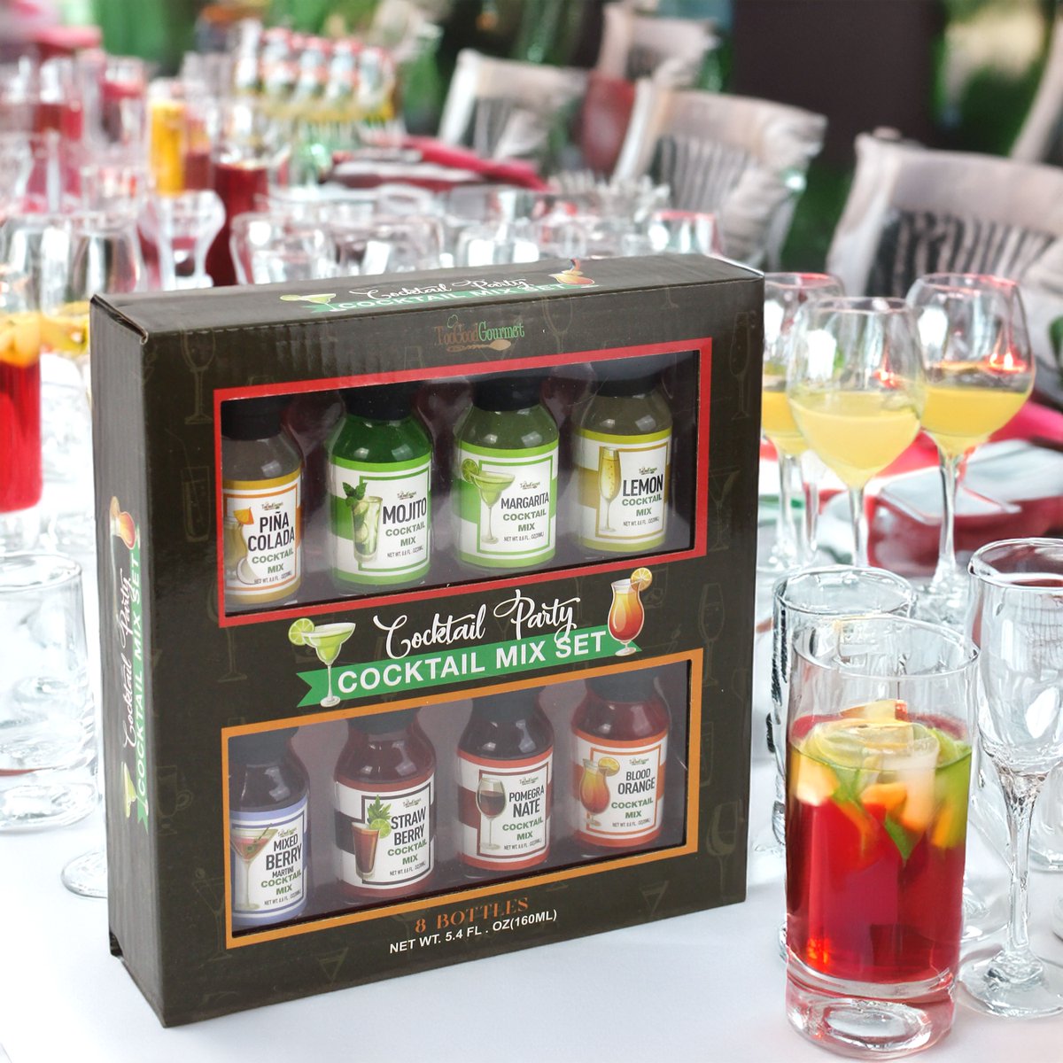 toogood_gourmet's tweet image. 🍹✨ Unleash the mixologist in you with our exclusive Cocktail Mix Set! 🥂 Whether you're hosting a summer party or just chilling at home, our mix set has everything you need to craft the perfect cocktail! 🌟
.
.
.
.
#CocktailMix #MixologyMagic #DrinkUp #SummerSips #CocktailHour