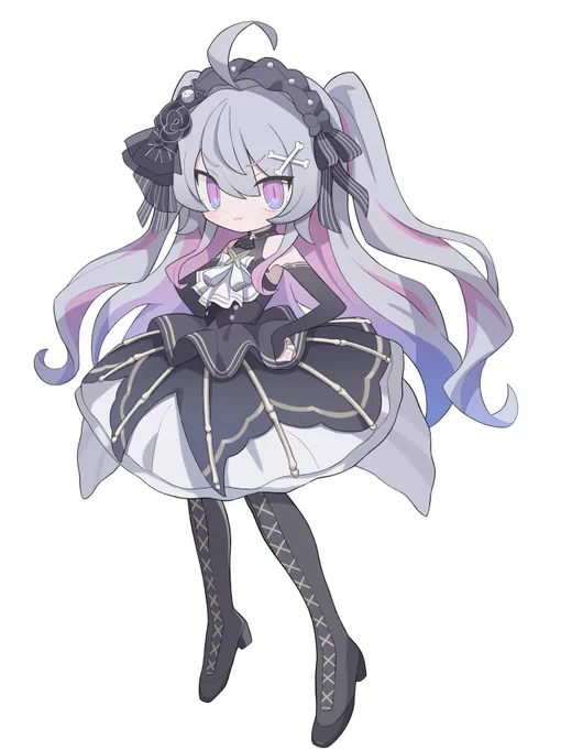 #すぺしゃりて 2期生 終末むくろ様( )のSDイラストを担当させていただきました! #終末むくろ YouTubeチャンネル…デビューおめでとうございます…!めっちゃ可愛いからみて!! 