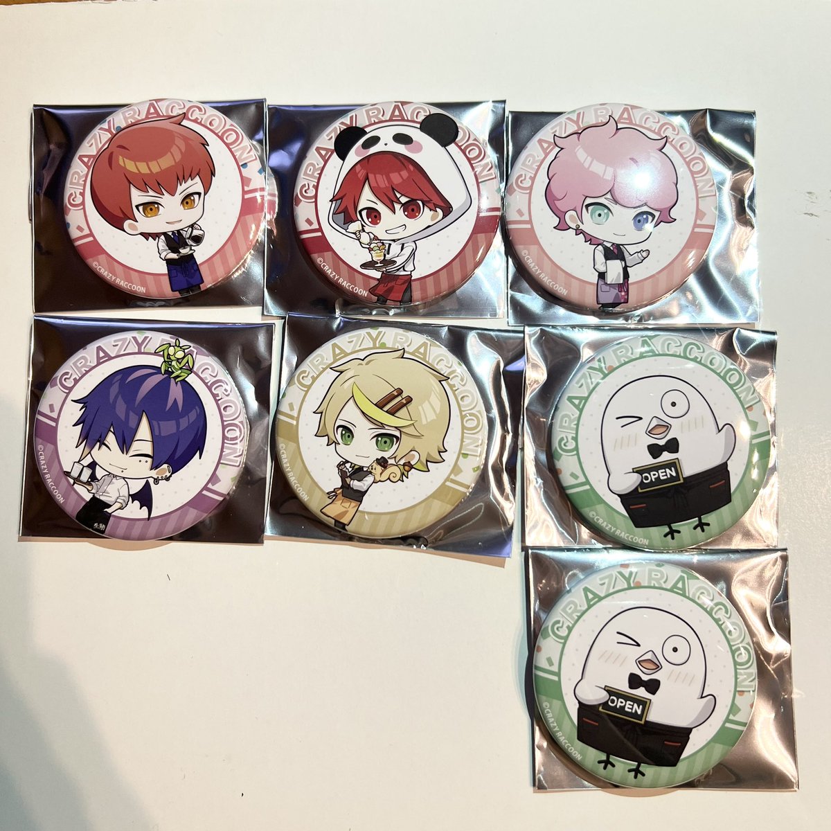 CrazyRaccoon CR gigo コラボカフェ グッズ 交換 缶バッジ アクリルスタンド チャーム

【譲】 画像

【求】 定価+送料 

郵送でのお取引となります。