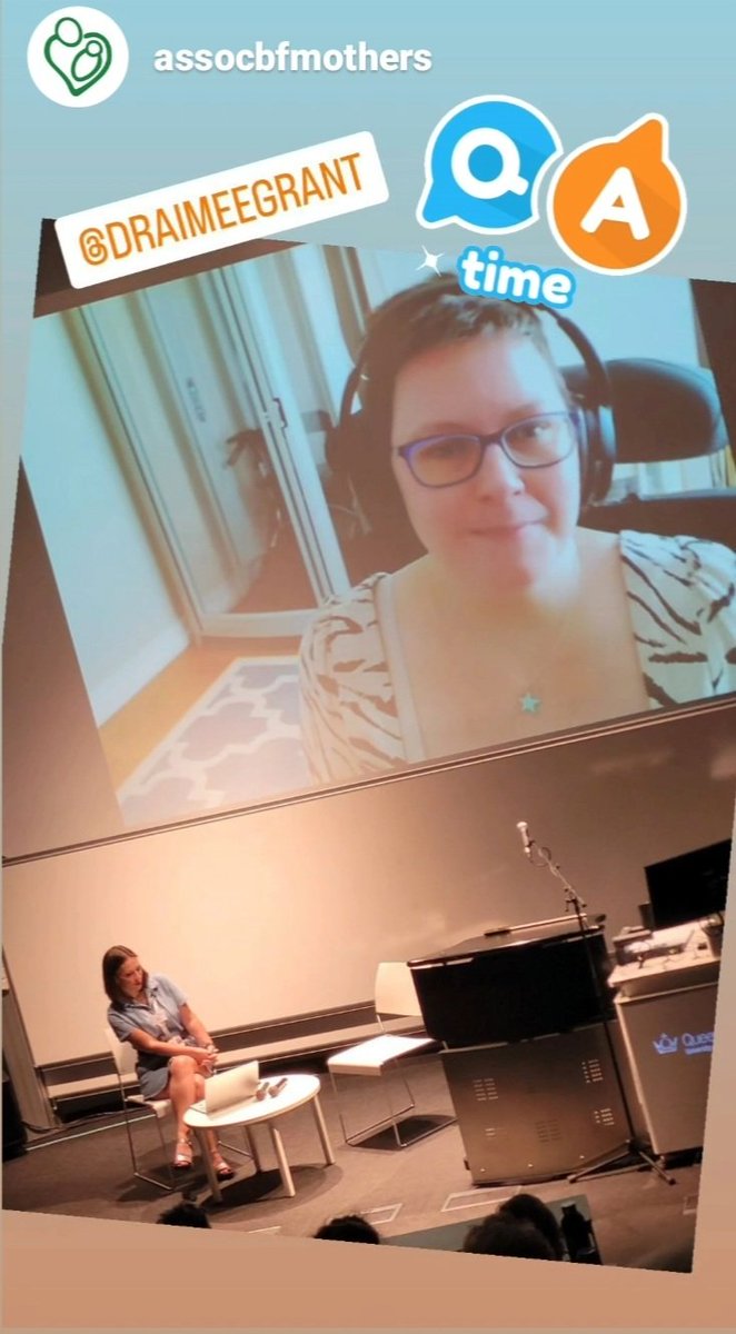 Thanks to <a href="/AssocBfMothers/">ABM</a> for inviting me to talk about Autistic infant feeding.

Also, for making it accessible for me (a wheelchair using Autistic person) by allowing me to present online 🥰