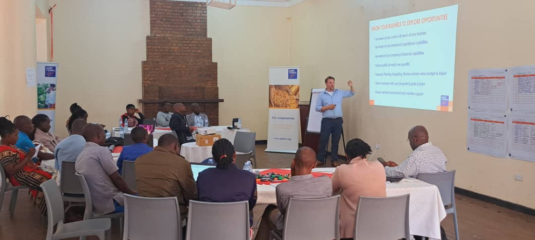 @AgriterraUG has today completed Marketing Basics Training focused at skilling &amp; strengthening agric cooperatives. MBT plays a crucial role in today's competitive business landscape &amp; enables coops to be market oriented,efficient,&amp;responsive to improve production&amp;stimulate demand