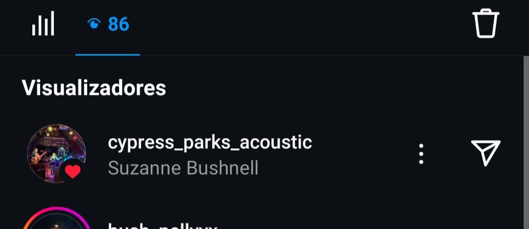 updatesbushnell's tweet photo. 🇧🇷: Uma fofa! Uma das tia de Charlie Bushnell, Suzanne Bushnell, curtiu e visualizou os storys! (@/cypress_parks_acoustic no insta) https://t.co/ygcU26LZd6